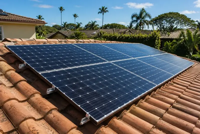 Installation de panneaux solaires à Ploërdut